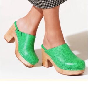 Anthropologie Charlotte Stone Marlo Clogs size 8